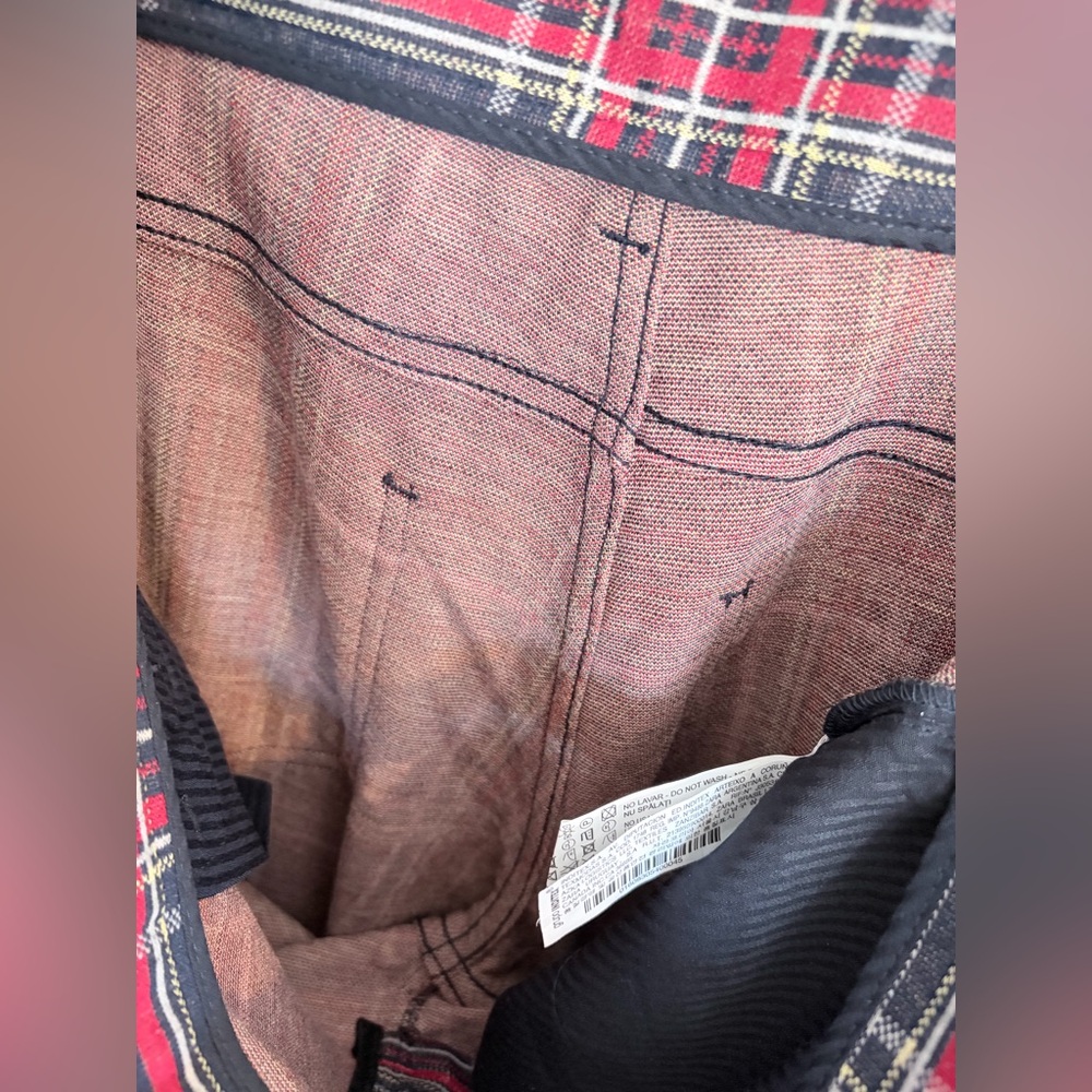NWT Zara Men's Plaid Pants Size L - Picture 4 of 7
